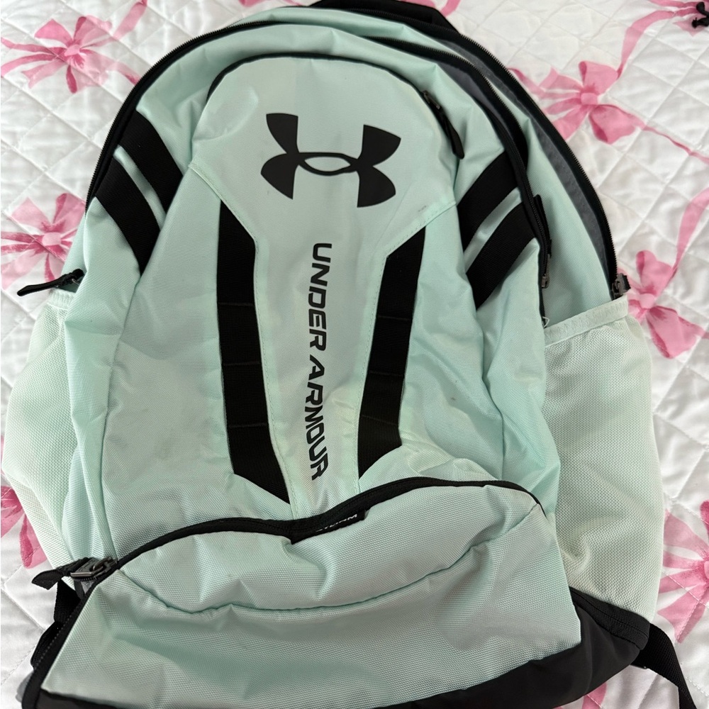 Under Armour Light Green and Black Backpack